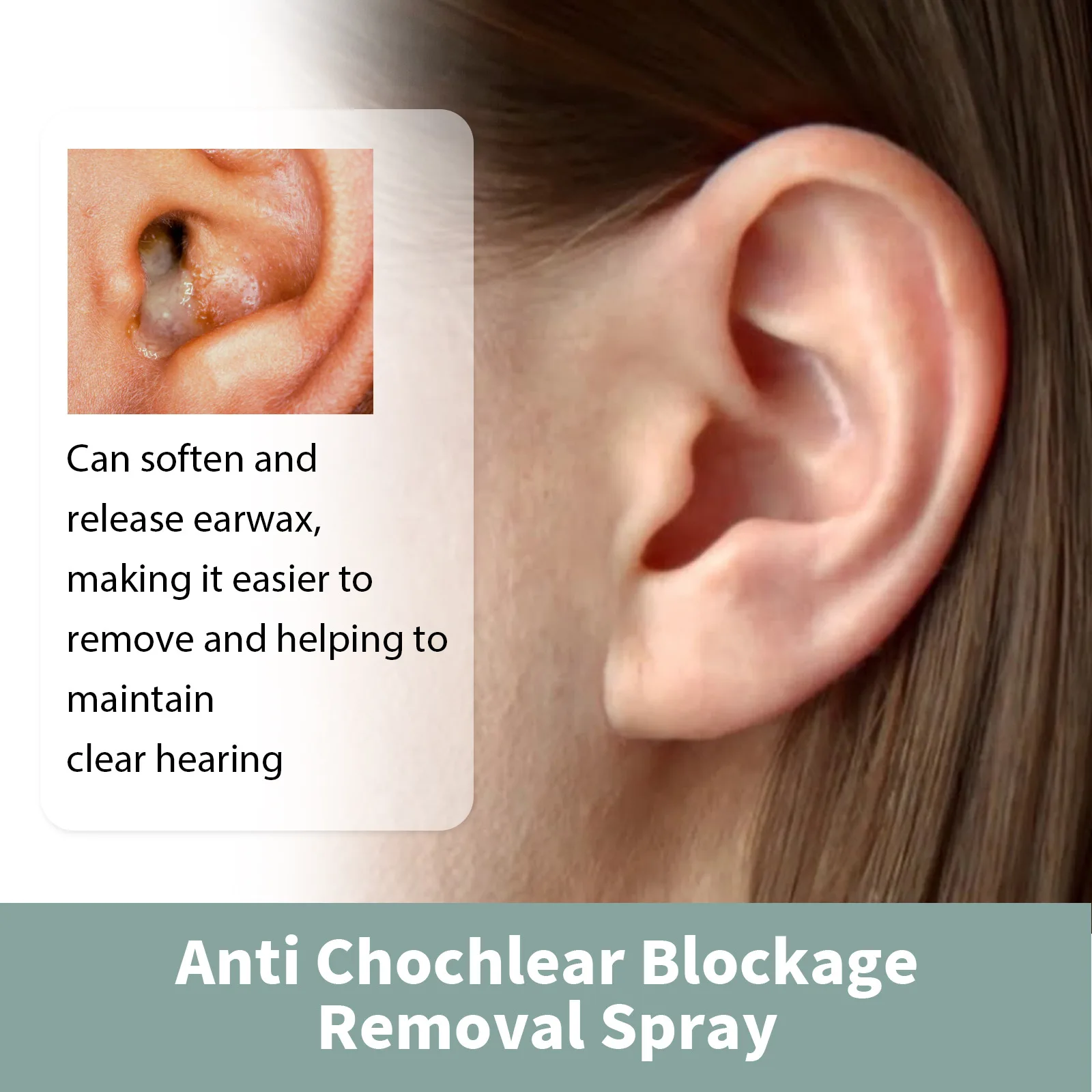 Tinnitus Relief Spray Treatment Deafness Ringing Buzzing Relieve Ear Pain Itching Anti Headache Prevent Hearing Loss Health Care