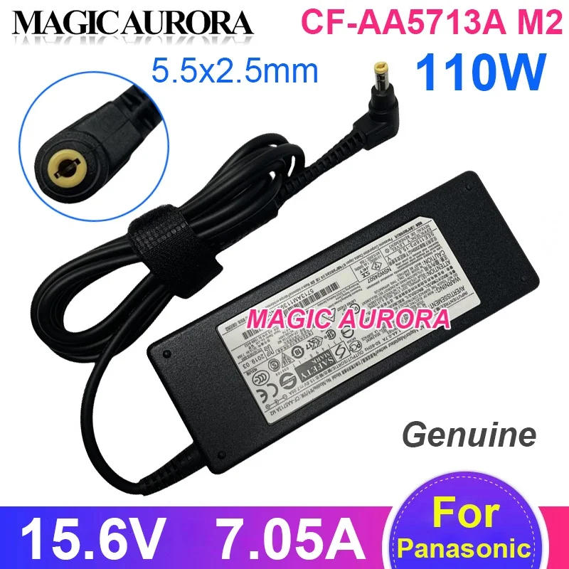 

Новый адаптер питания CF-AA5713A M2 для ноутбука Panasonic CF-29 CF-30 CF-31 CF-54 FZ-Y1 CF-VEB541 CF-AA1633A Зарядное устройство 15,6 В 7,05 А 110 Вт