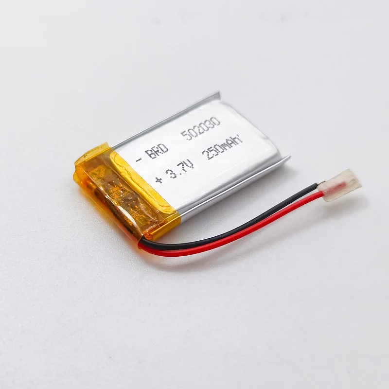 502030 3.7V 200mAh Lithium Polymer Rechargeable Battery For MP3 MP4 LED Light Bluetooth Headset Speaker Li-Po Li ion Cell