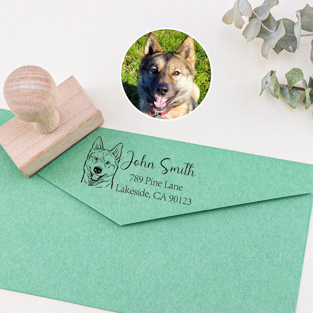 مخصص ختم خشبي ختم شخصية شعار حفل زفاف التعبئة والتغليف ختم عنوان الشركة واسم التحبير الذاتي المطاط ختم الفني