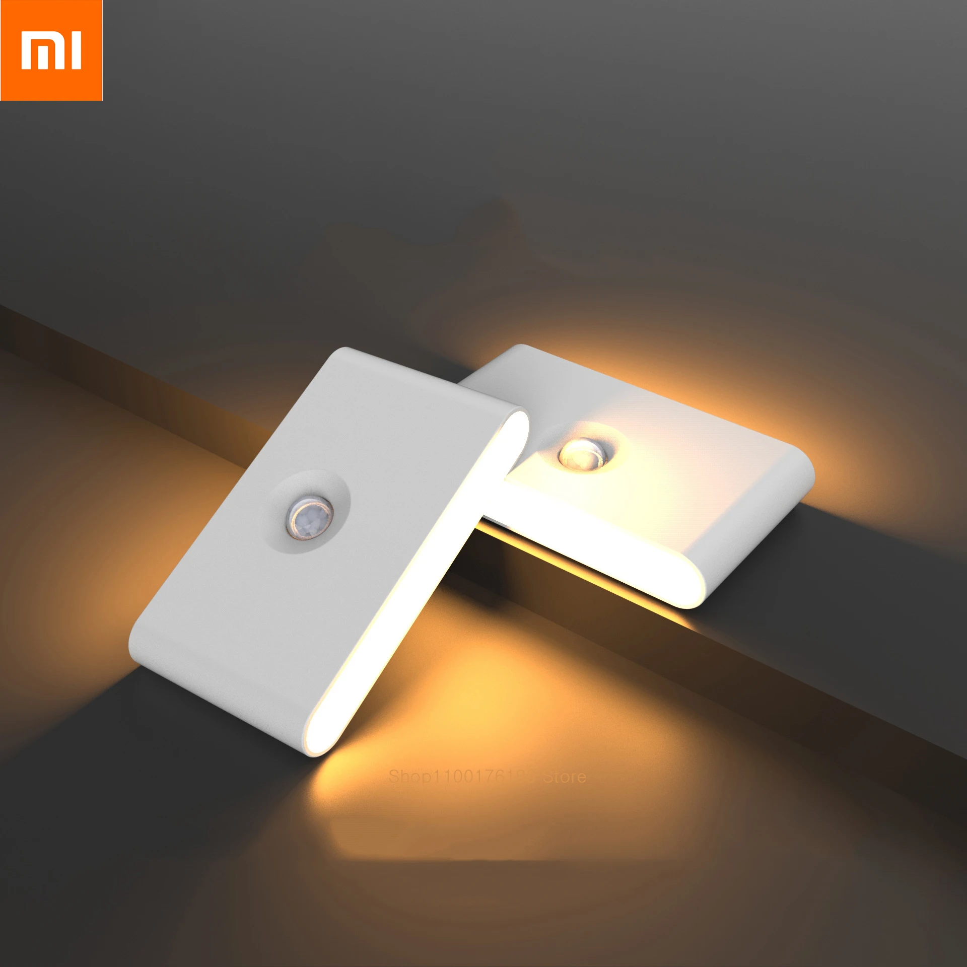 Xiaomi Intelligent induction night light LED human body infrared type-c charging wireless magnetic night light