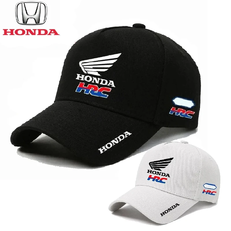 

Honda Racing Motorcycle Baseball Cap Hat for Honda HRC CB400 CB650F CBF CRF NC750 Adjustable Outdoor Men Women Sports Casual Hat