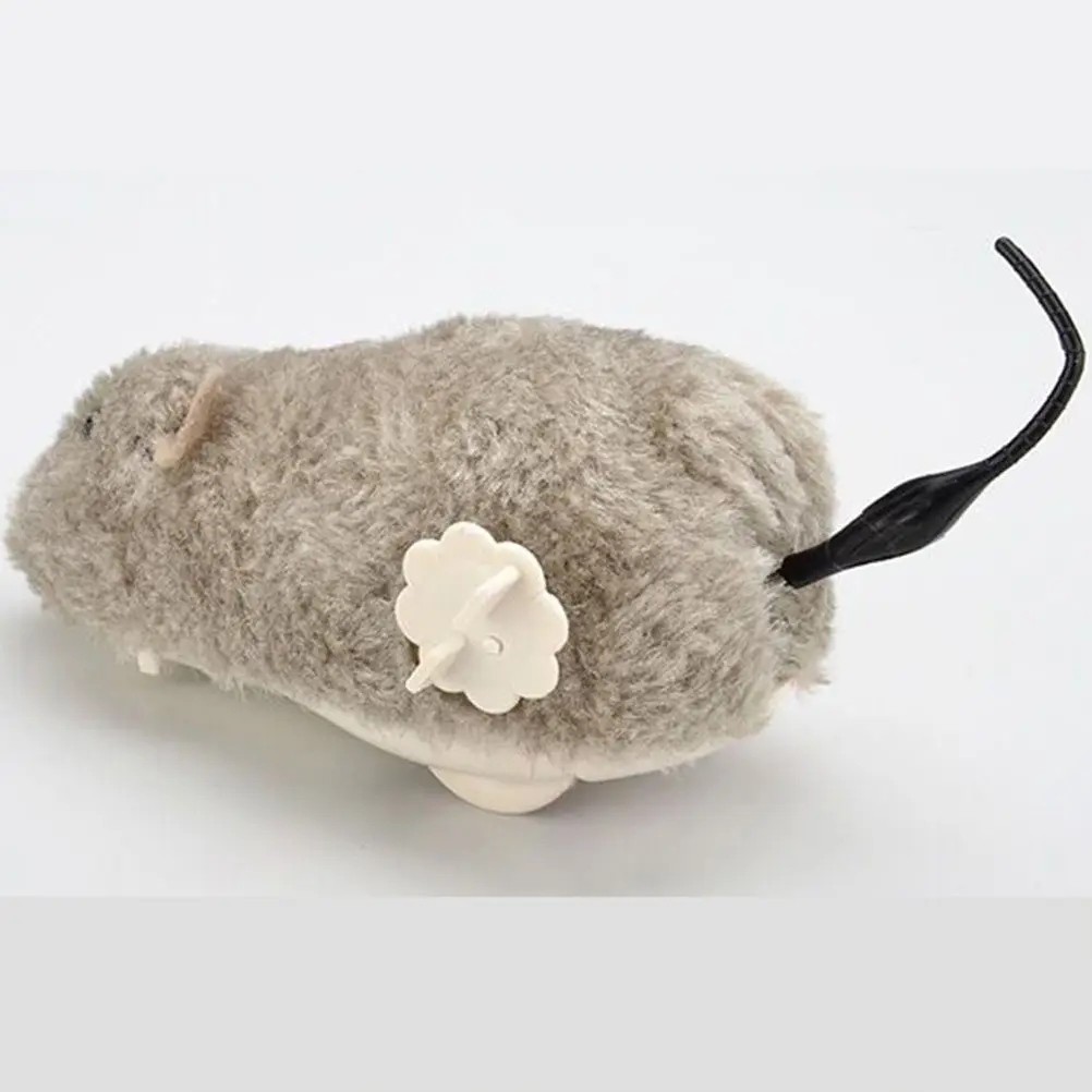 6Pcs Mouse Wind-Up Clockwork Moving Figures Kids Gift Party Favors Decorative Props Random Color Wind-Up Toys Clockwork Toy