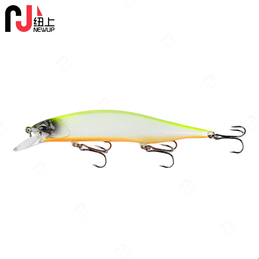 Long Deep Minnow Wobblers for Pike Fishing Lure 12Cm-15G Artificial Jerkbait Hard Baits Trolling Bait Fishing Tackle