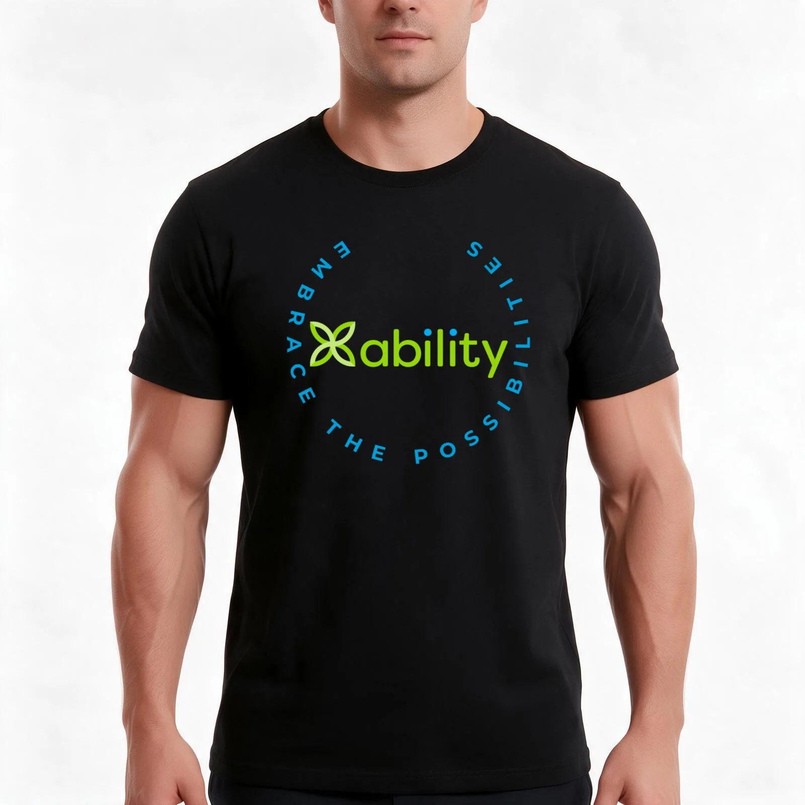 Embrace the Possibilities large T-Shirt Summer Casual Cotton Tee Oversized Streetwear Tops Vintage Graphic Print 100% Cotton