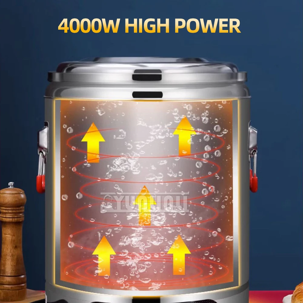 商業水温バケツステンレス鋼スープ加熱機自動電気スープ加熱 Pentole Da Cucina