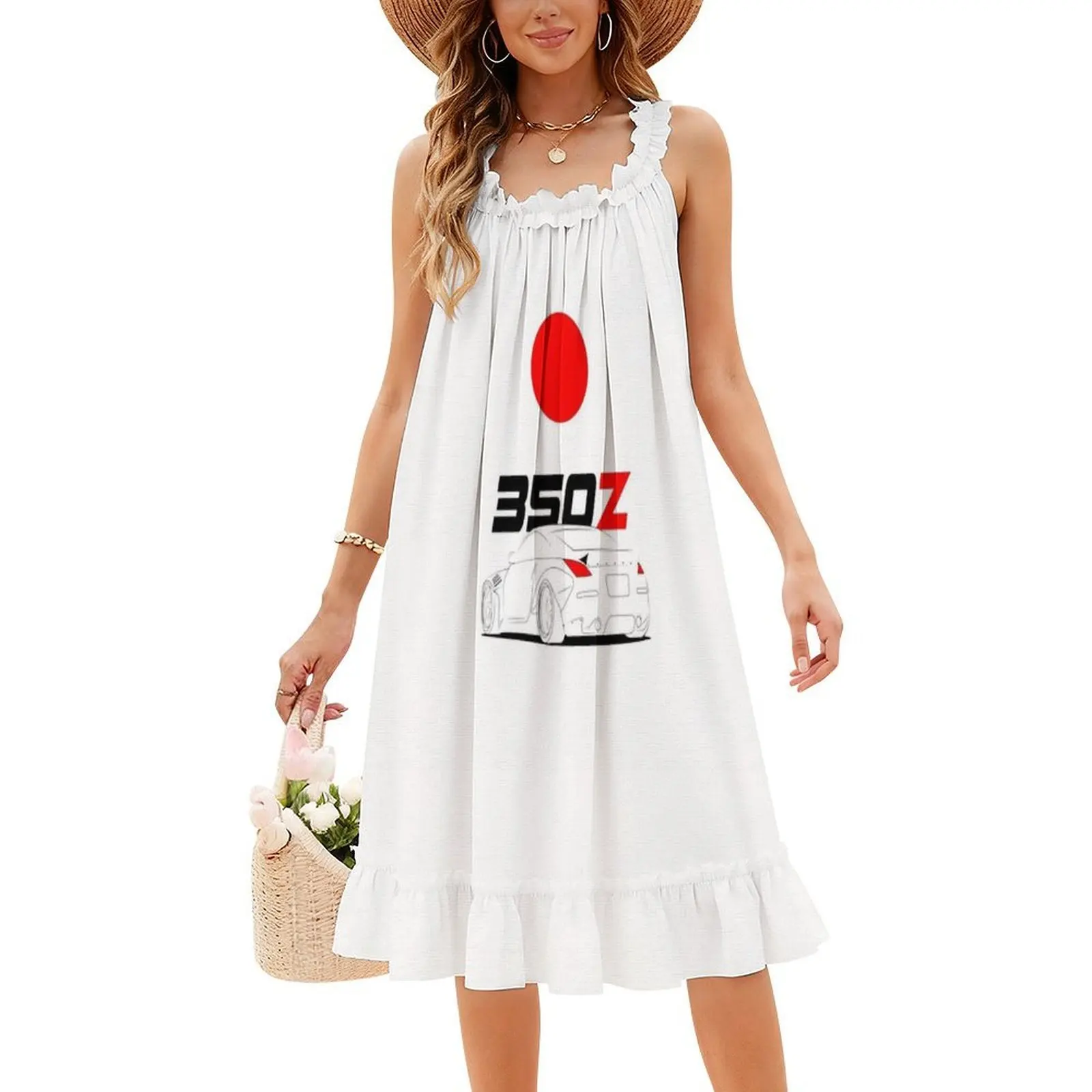 350Z فستان على الطراز الكوري للنساء فستان كاجوال أنيق للحفلات أو الارتداء اليومي Drif الانجراف Driftcars Driftlife الملابس النسائية #4