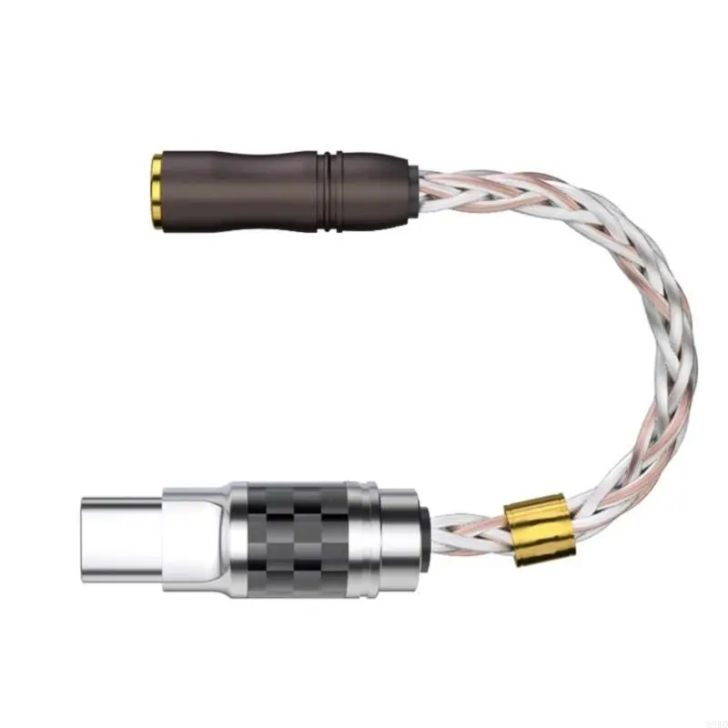 

85WD Type C to 3.5mm/2.5mm Headphone Adapter Audiophile Grade Connectors Cable for Balanced Performances and Detail