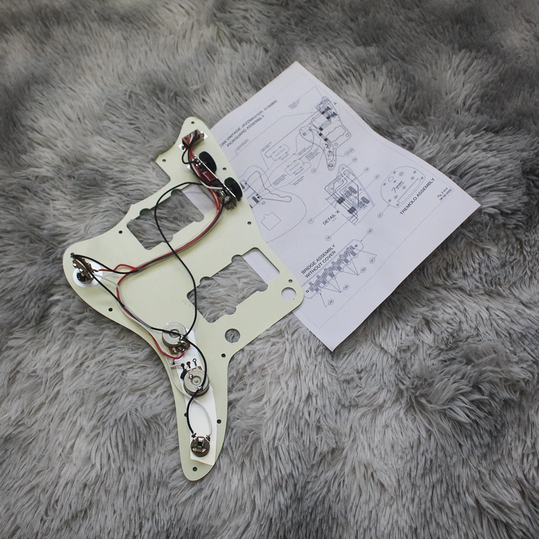 vintage-white-fd-jm-electric-guitar-circuit-assembly-potentiometer-switch-gear-shifter-line-components