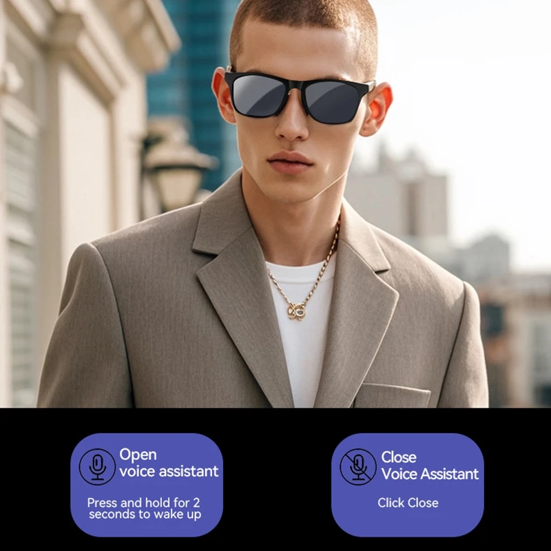 Gafas Inteligentes Lenovo 8K con Cámara IA de 800MP, Multifuncionales, Fotocromáticas, Llamadas Bluetooth, Fotos, Videos, Música, Traducción, Nuevas 5