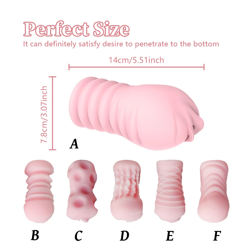 Artificial Silicone Vagina Sex Toys para homens, Copa do avião, buceta, masturbadores masculinos, sexo oral, 18 +