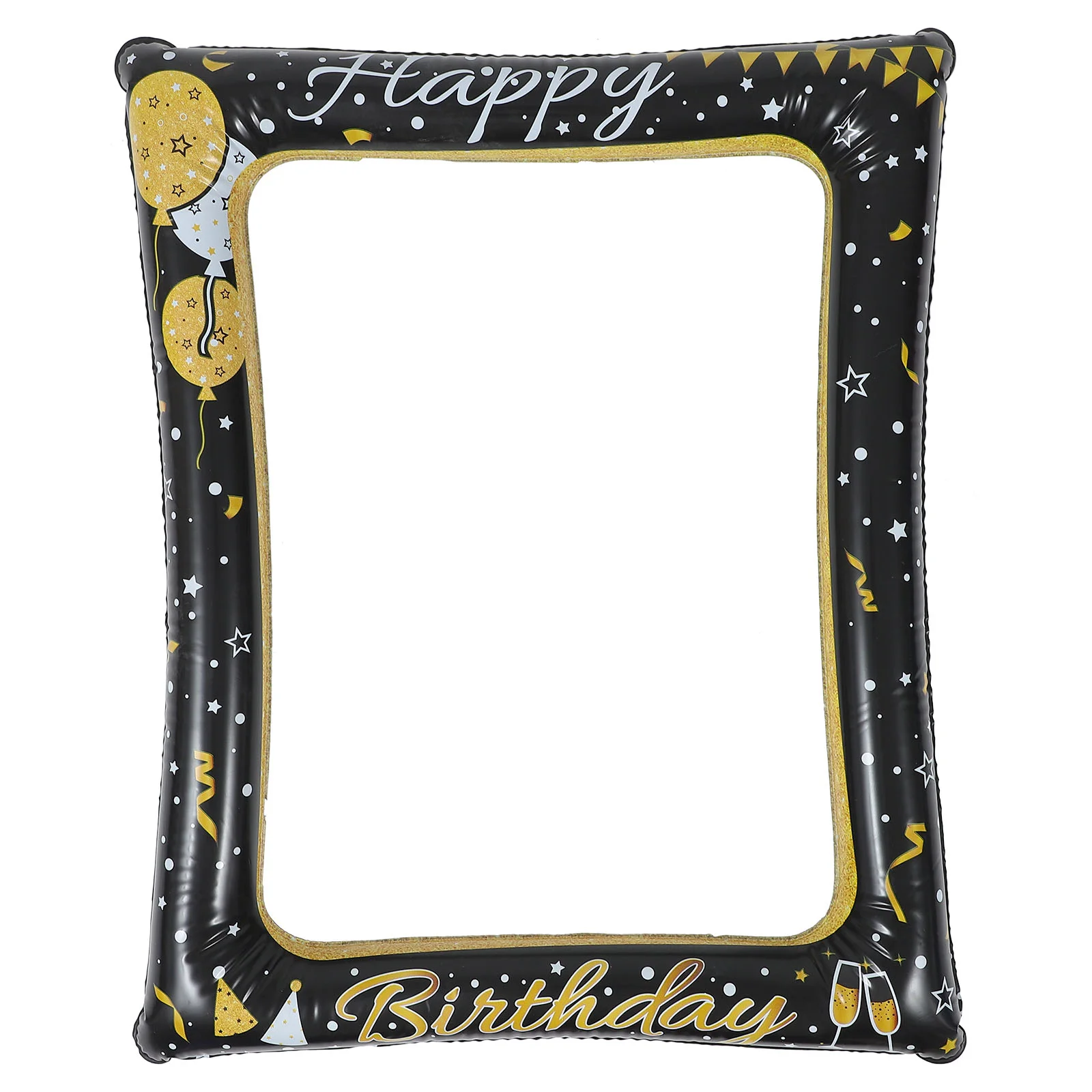 Inflatable Photo Frame Selfie for Birthday Decorations Photobooth Props Picture Frames Party