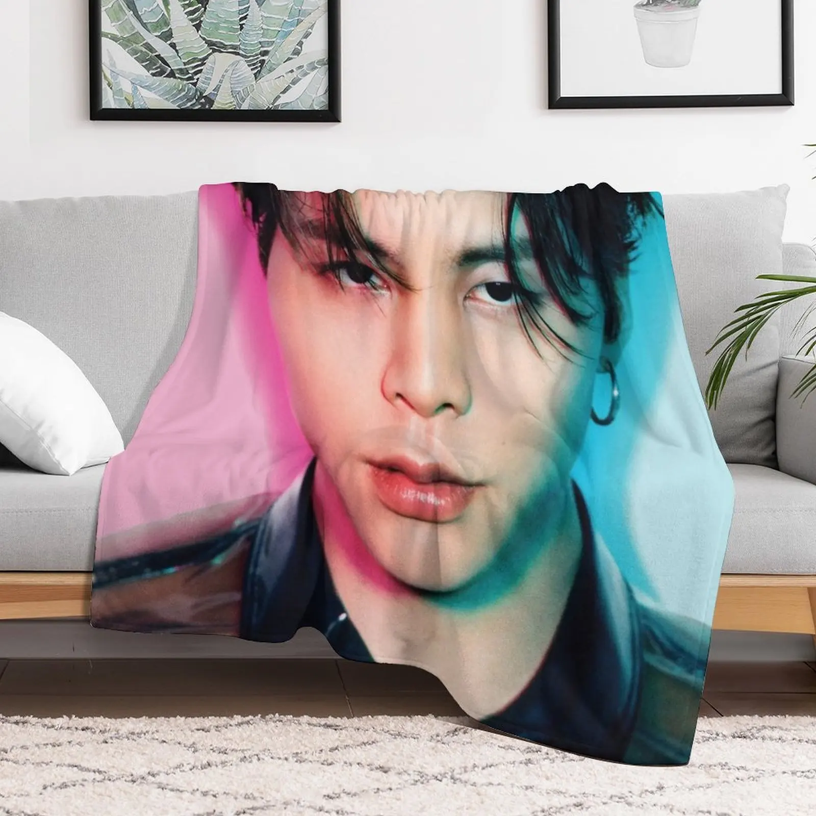 Johnny NCT 127 REGULATE Throw Blanket christmas gifts Vintage Blankets For Baby Blankets