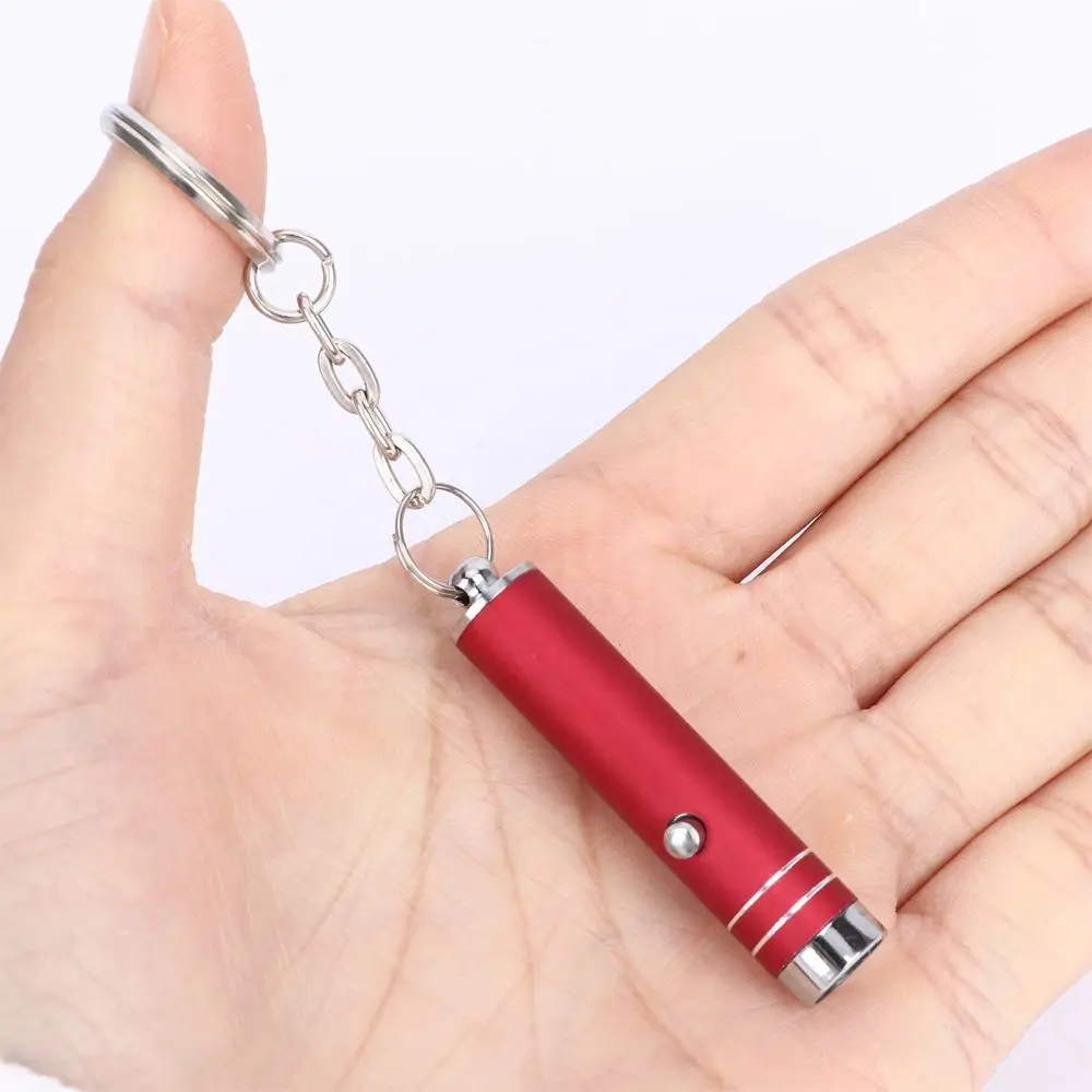 Fluorescent Agents Money Detection Counterfeit Money ID Currency Purple Light Flashlight UV Light Keychain Lamp LED UV Torch
