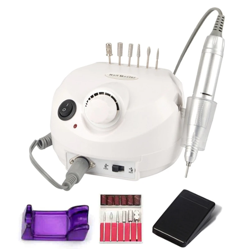 Polisher Pro Manicure Machine Apparatus For Manicure Pedicure Kit Electric Nail File -EU Plug