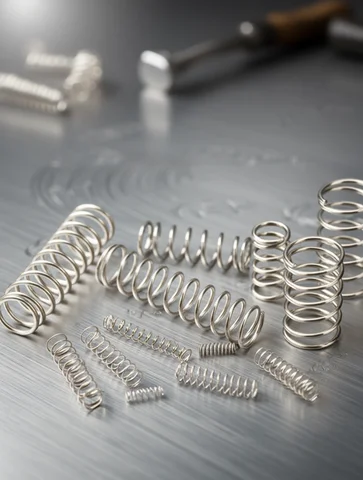 304 Stainless Steel Compression Spring, Return Spring, Steel Wire Diameter0.2~0.3mm Outside Diameter1.5~6mm  10 Pcs