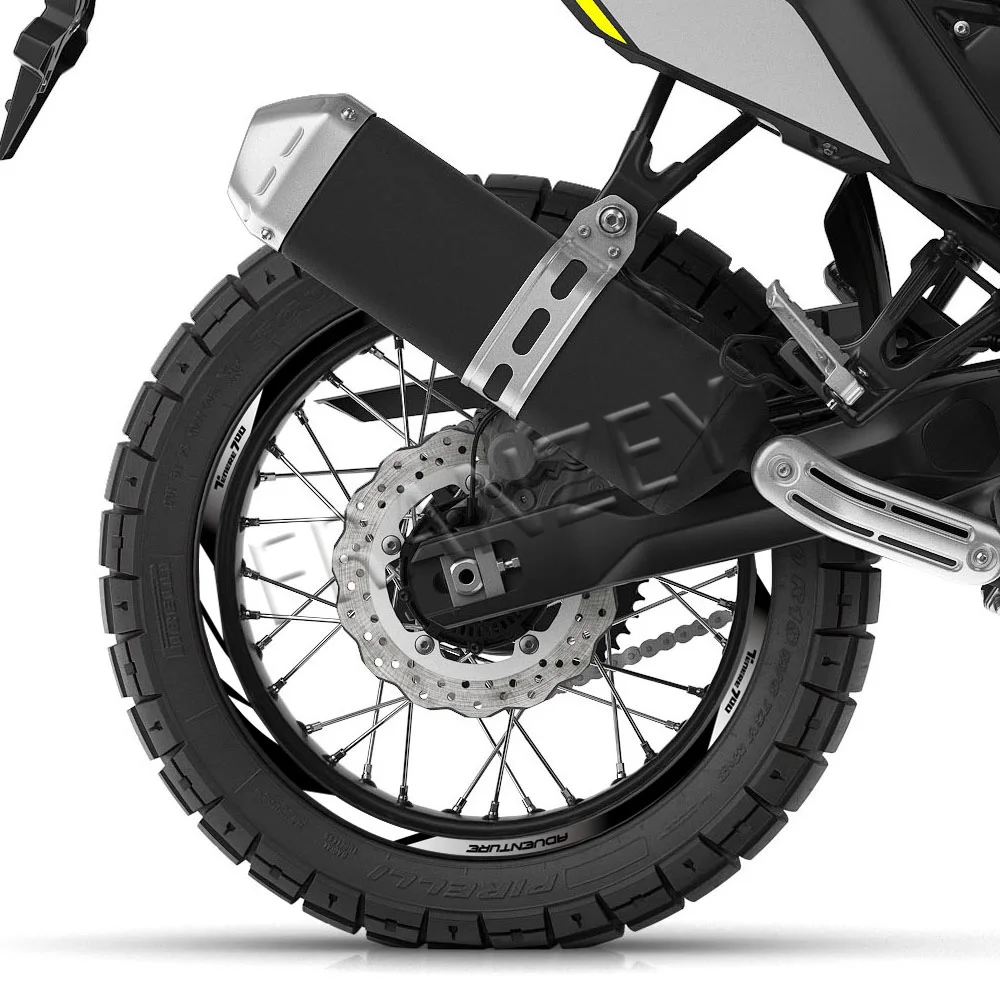 Per TENERE 700 Tenere700 XTZ 700 XTZ700 accessori moto riflettenti adesivi ruota decalcomanie mozzo bordo striscia nastro