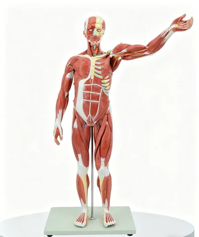 78cm Detachable Human Muscle Anatomy Model 27 Parts, 238 Marked Indicators, Internal Organs Muscular System Model