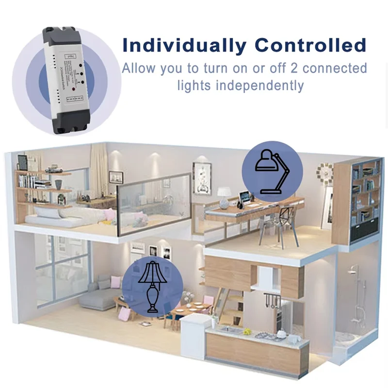 

3CGRO-2 канал Tuya Zigbee Smart Wi-Fi электрический линейный привод контроллер двигателя постоянного/переменного тока 7-32 В умный переключатель