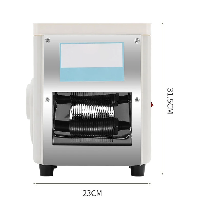 Elektrische Vleessnijder Snijmachine Commerciële Huishoudelijke Vleesmolen Automatische Snijder Versnipperde Snijmachine