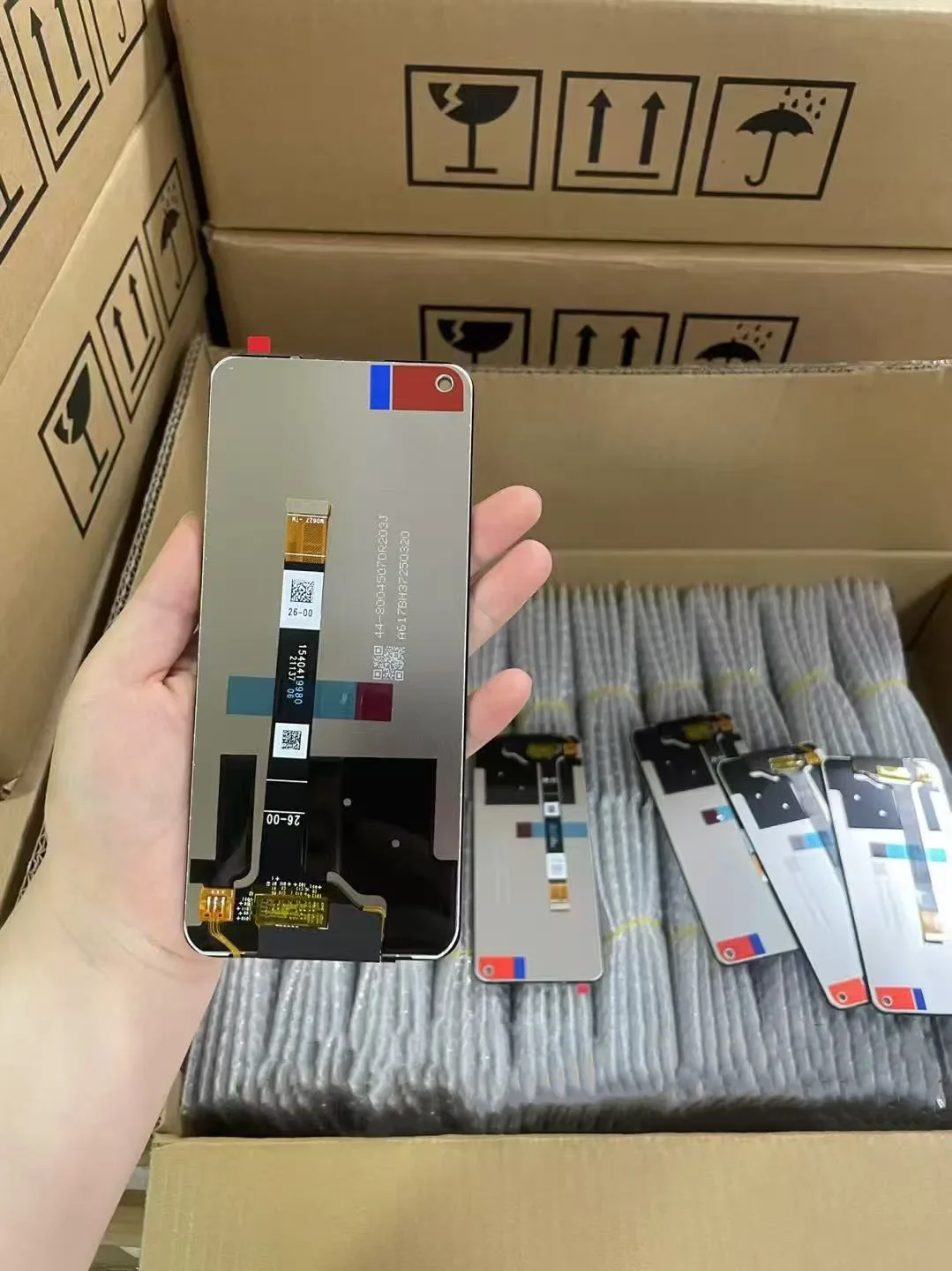 

6,5 "высокая яркость для oppo realme 8 5G RMX3241 ЖК-дисплей с дигитайзером сенсорного экрана pantalla для Realme8 5G Дисплей с рамкой