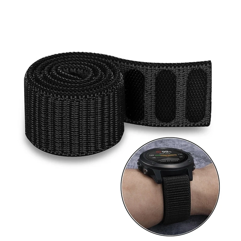 Ultralekki pasek do zegarka Garmin Instinct 2X Solar Watchband Nylon 26mm 22mm do Garmin Fenix 6 Pro 5x5 Plus 7x7 bransoletek
