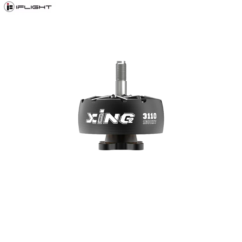 Iflight xing2 3110 1600kv 1250kv 6s 900kv 8s motor sem escova com eixo de liga de titânio de 5mm para rc fpv cinelifter x8pro protek60