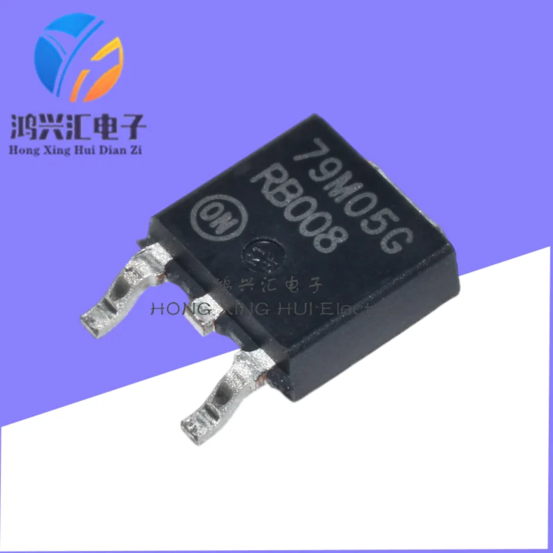 5PCS Brand New/Original MC79M05CDT, 79M05, 79M05G TO252 Three-Terminal Voltage Regulator
