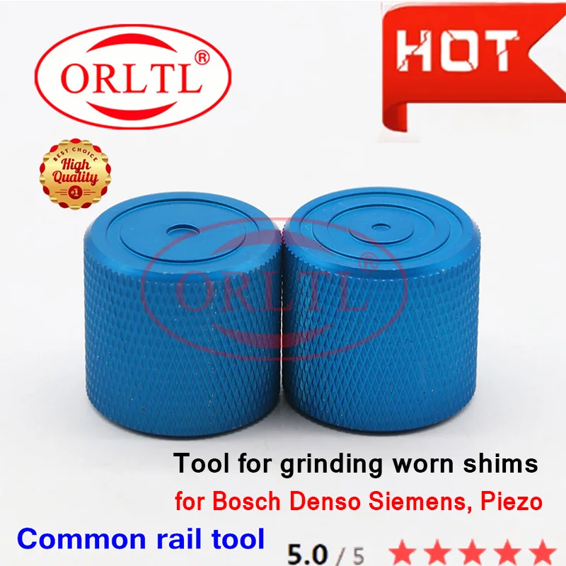 ORLTL Grinding Gasket Shims Tool CR Injector Nozzle Valve Diesel Injectior Repair Polish Washer for BOSH DENS0 pizeo