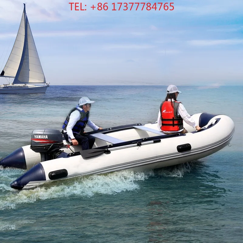 2022 Latest Design Inflatable Boat With Motor Factory Inflatable Boat With Air Deck Floor Inflatable Boats With CE Certification
