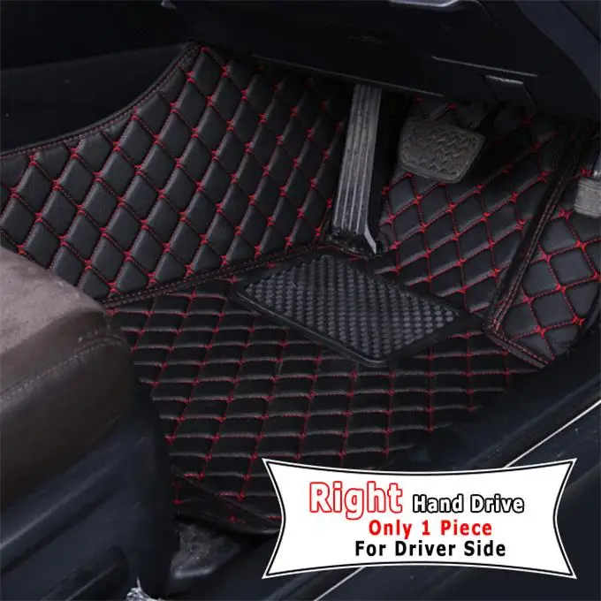 Car Interior Accessories Right Hand Drive RHD Car Floor Mat For Mitsubishi Outlander 5 Seats 2013 2014 2015 2016 2017 2018 2019