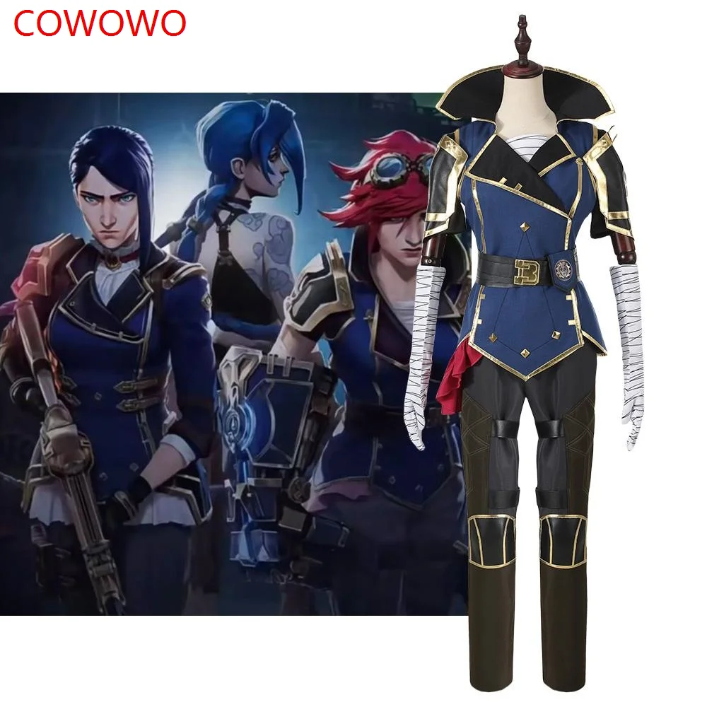 COWOWO Lol Violet Battle Of The Two Cities Cosplay Costume Cos Game Anime Party Uniform Hallowen Play Role Clothes Clothing