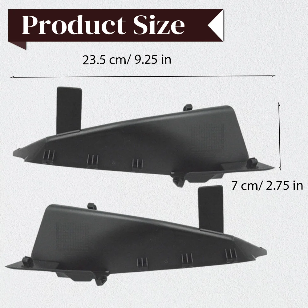Front Corner Windshield Wiper Cowl Cover Trim Front Corner Wiper Cover 6895JY00A for Renault Koleos HY 2007-2016