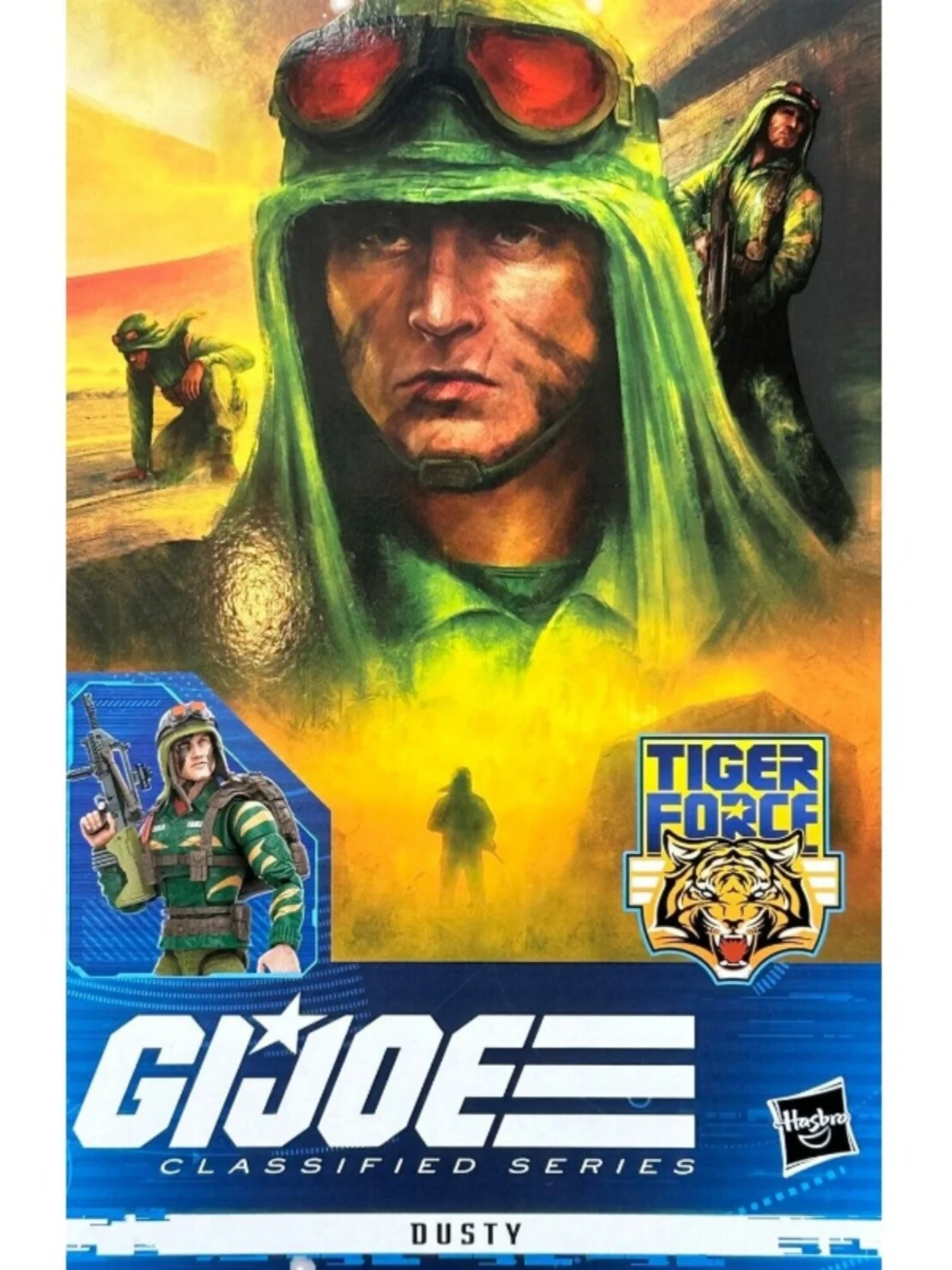 

Spot Hasbro G.I. Joe Special Forces, Top Secret Series, Tiger Power, Dusty 6-inch movable