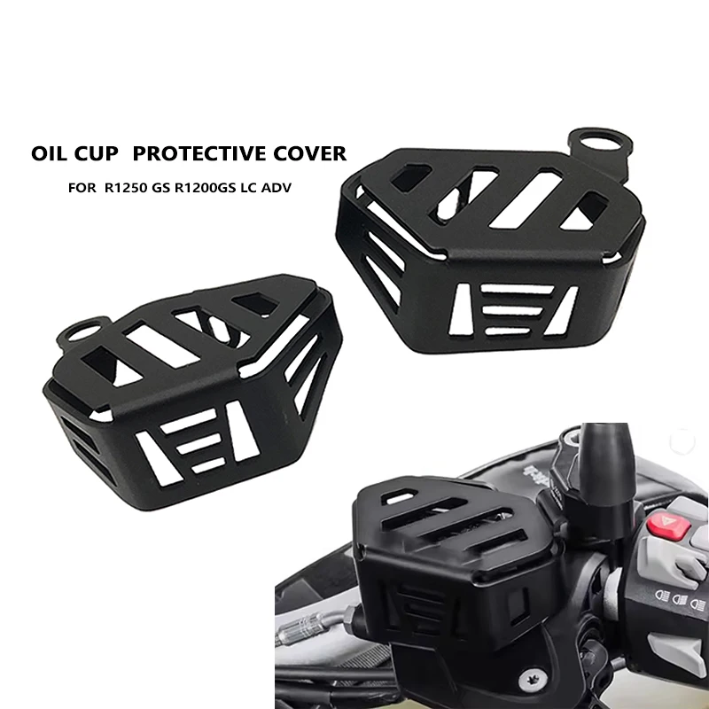 

Front Rear Brake Fluid Reservoir Guard Cover Protector For BMW R1200GS R1250GS Adventure R 1200 GS LC ADV GSA 2014-2023 2022