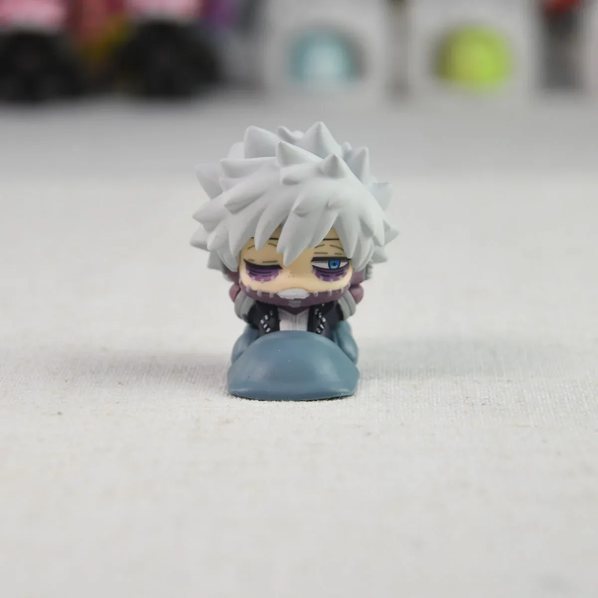 5pcs/set Action Genuine Capsule Anime My Hero Academia Himiko Toga Endeavour Dabi Hawks Shigaraki Tomura Sleep Doll Toys Gifts