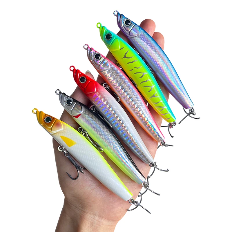 Pencil Sinking Fishing Lure Weights 10cm Bass Fishing Tackle Lures Fishing Accessories Saltwater Lures Fish Bait Trolling Lure