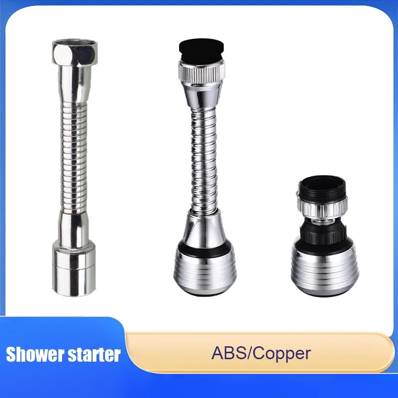 

Kitchen faucet bubbler splash head universal rotation extension extender shower outlet accessories universal accessories