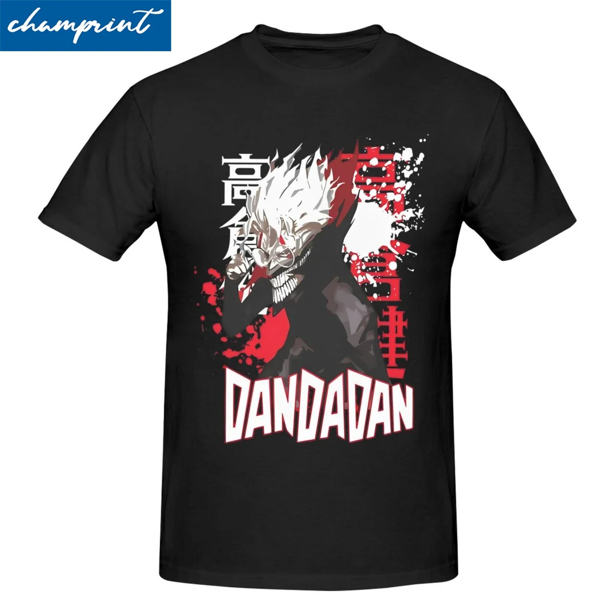 Dandadan Okarun Japanese T-Shirt for Men Women Anime Manga Novelty 100% Cotton Tee Shirt Short Sleeve T Shirts Graphic Tops