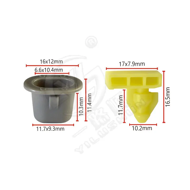 10-20 قطعة سيارة الجبهة والخلفية سيارة درابزين الاحتفاظ مقاطع عجلة قوس المحيطي مقاطع الكسوة لنيسان X-Trail مورانو قاشقاي إنفينيتي