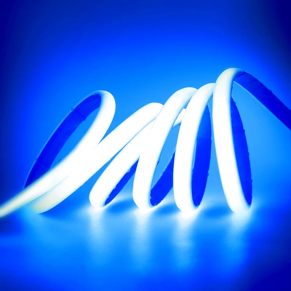 IP68 Wasserdichter COB LED Neon-Lichtstreifen 12V 24V 5m 10m 15m 20m 0,5m 320/LED Flexibles Band Silikon-Röhrenlicht RA90 – Detail 21
