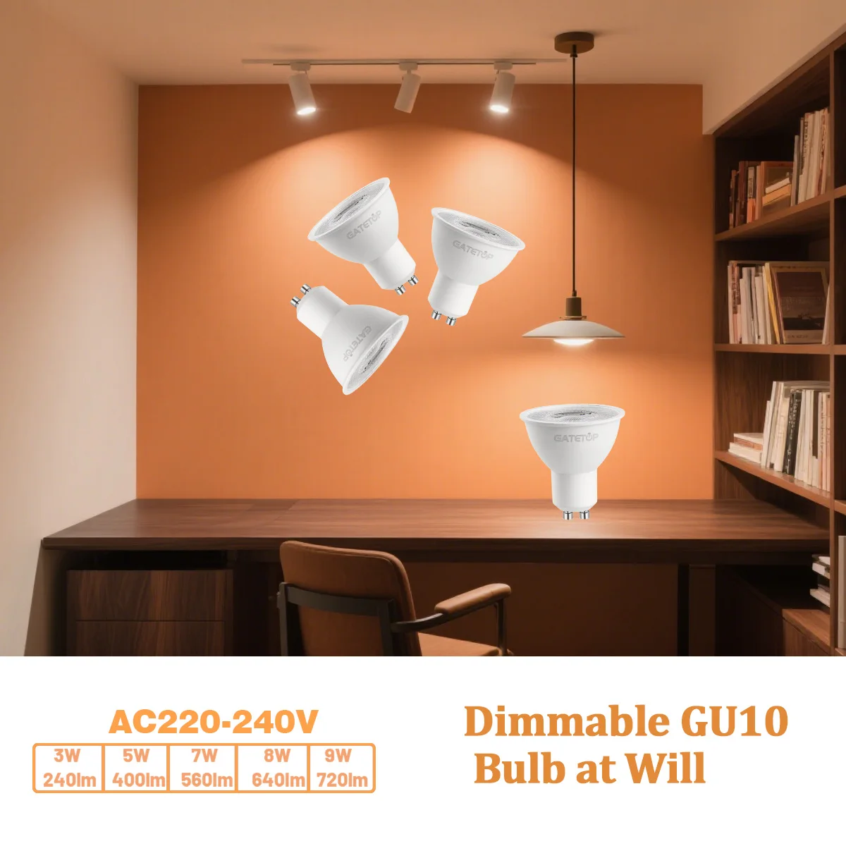 

1-10 шт. 80LM/W Foco Led GU10 Прожекторная лампа 38 Угол фасоли Высота CRI 3 Вт 5 Вт 7 Вт 8 Вт 9 Вт Без мерцающих ламп 220 В Замените галогенную лампу