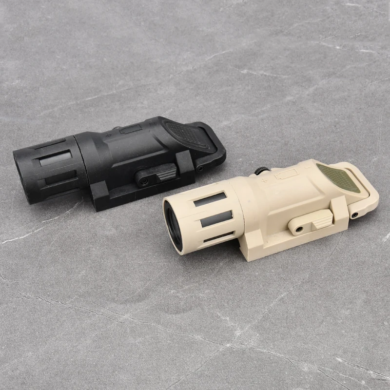 Imagem -05 - Wadsn-nylon Lanterna Tática para a Caça Airsoft Pendurado Escoteiro Luz 20 Milímetros Trilho Picatinny Wml Apl