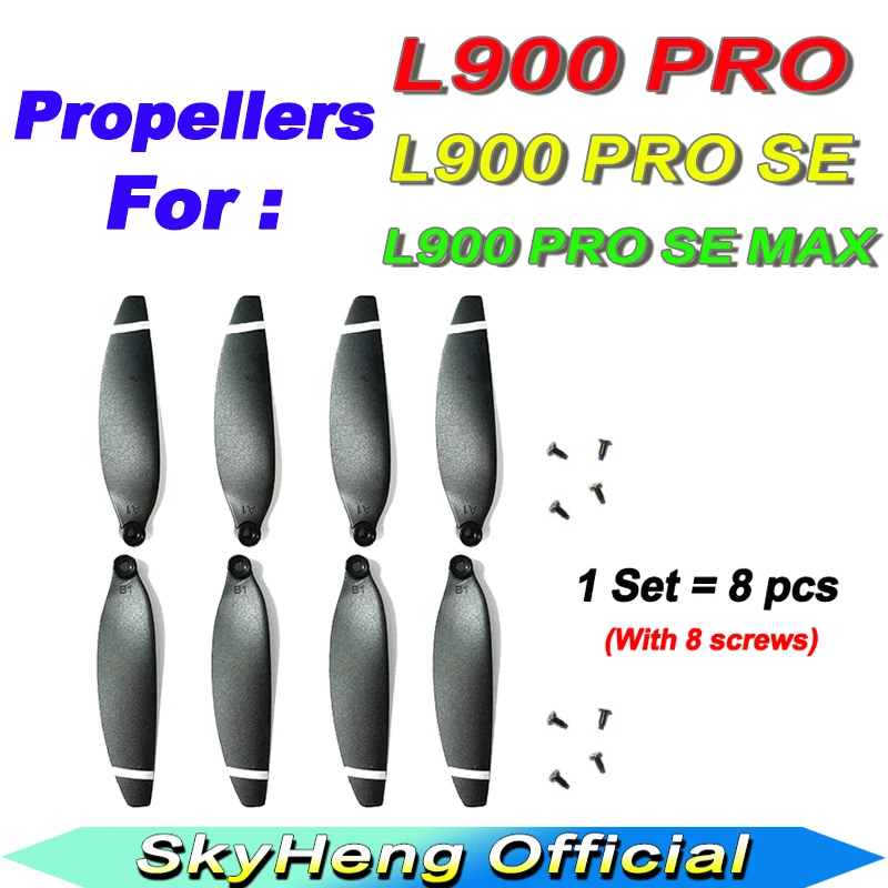 Original LYZRC L900 ProSe Drone Propellers L900 4K Professional Drone Accessories Blades Maple Leaf L900 Spare Propellers