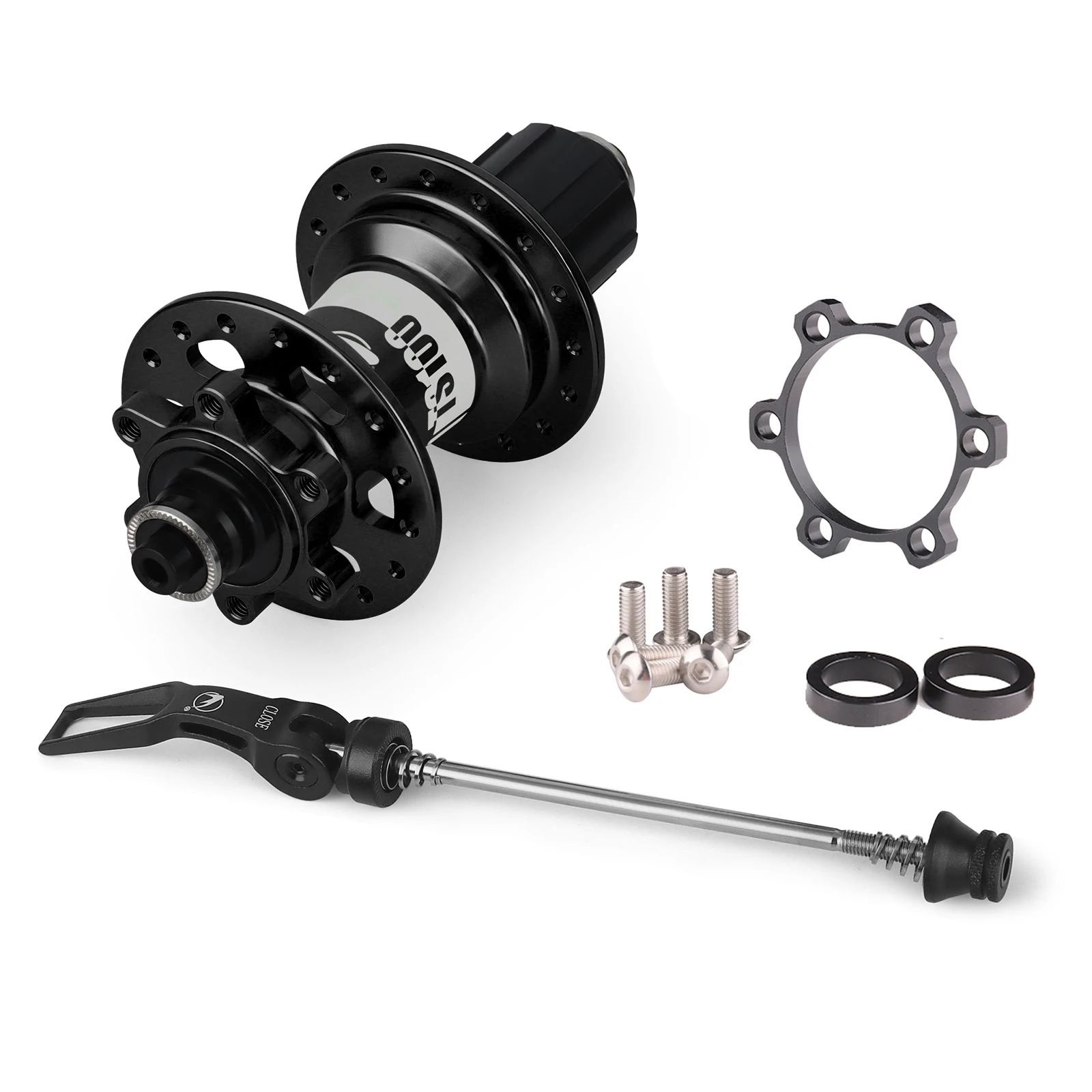 ECC TS100 Rear Bike Hub 150T Planet Gear 9x100mm Quick Release 4 Bearing Ultra Lubricant Noisy Cube Downhill Bike Accessories