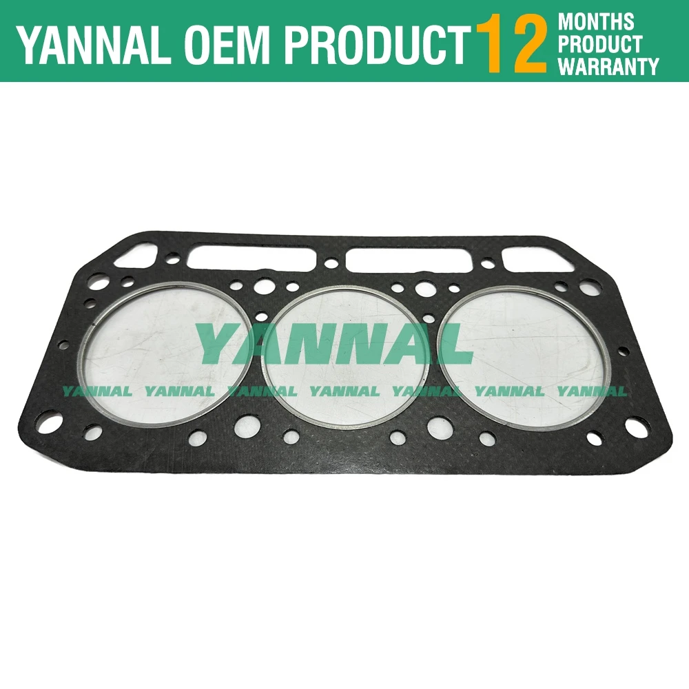 Kit de revisión de motor 3TNV84 para pieza de Tractor Yanmar US361CAB T2 T3 EF312T EF228