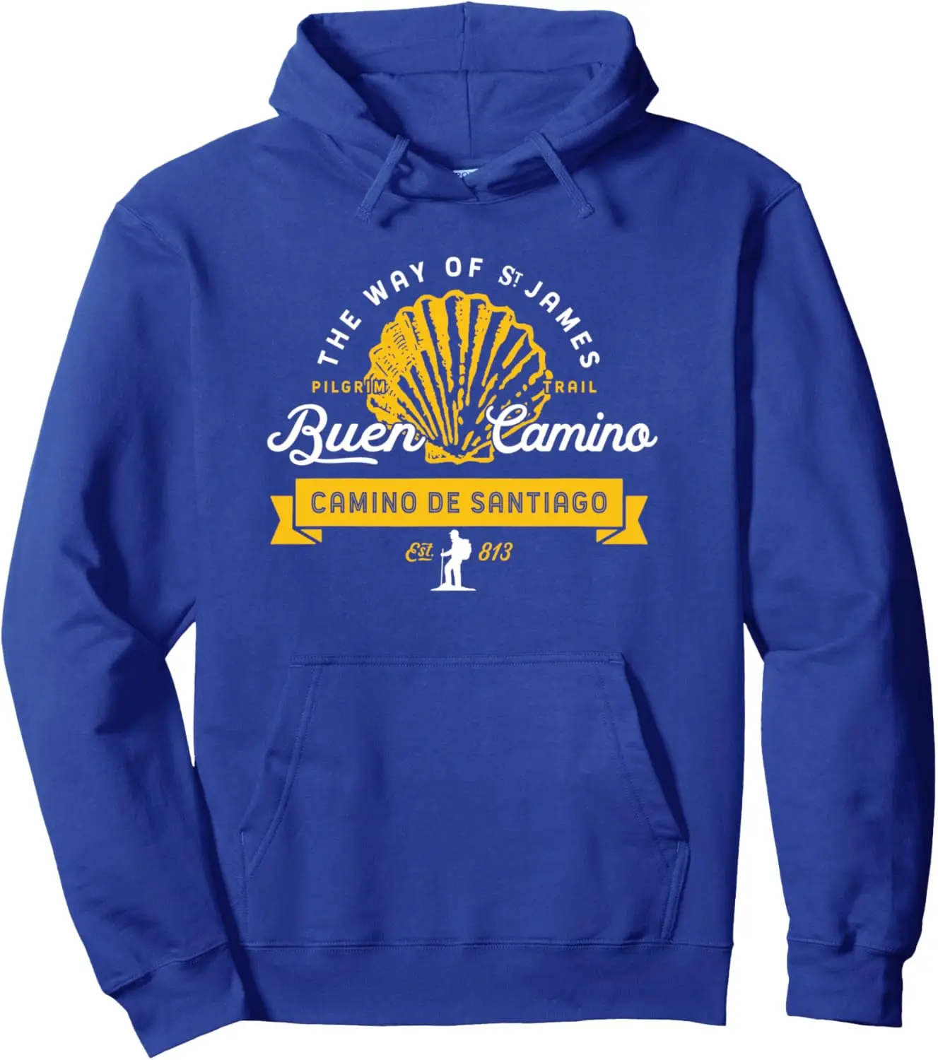 

El Camino de Santiago - St James Way Pullover Hoodie