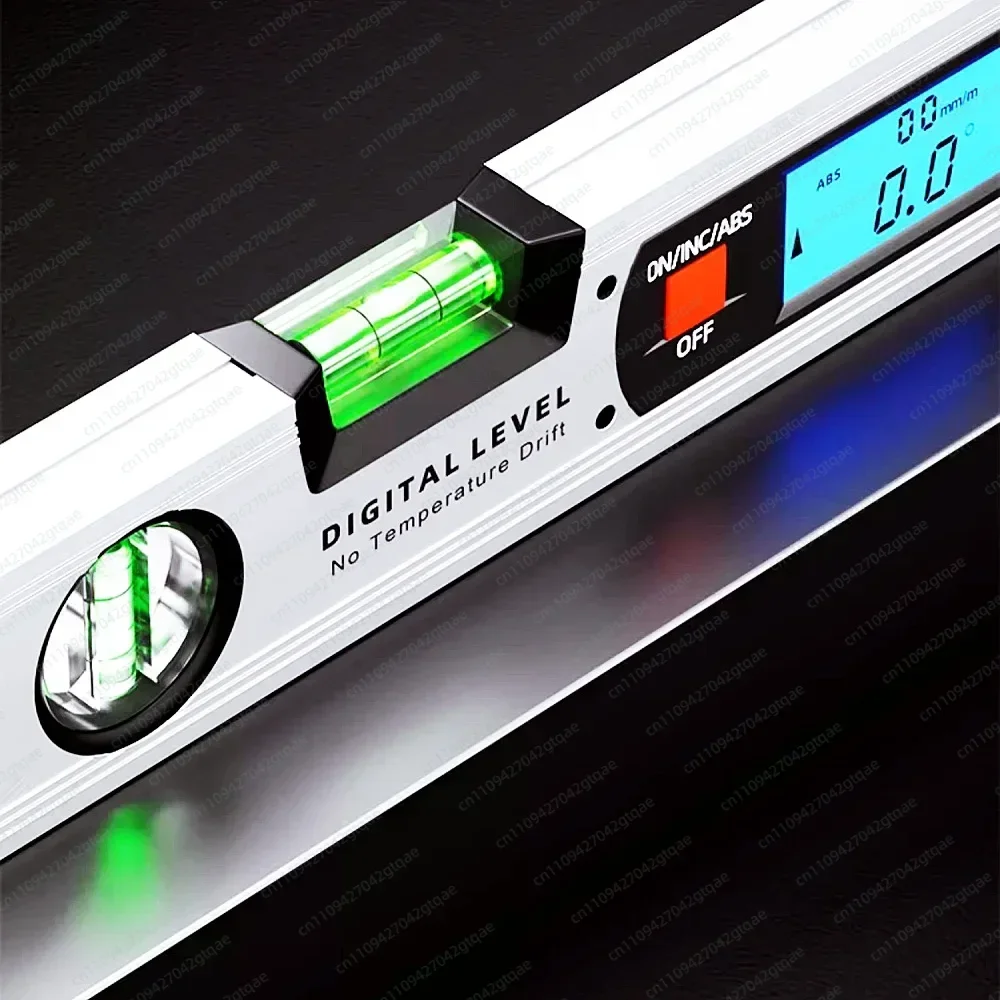 

НОВЫЙ! 40 см/60 см/80 см электронный цифровой дисплей линейка уровня из алюминиевого сплава угловой инклинометр лазерная инфракрасная магнитная линейка уровня