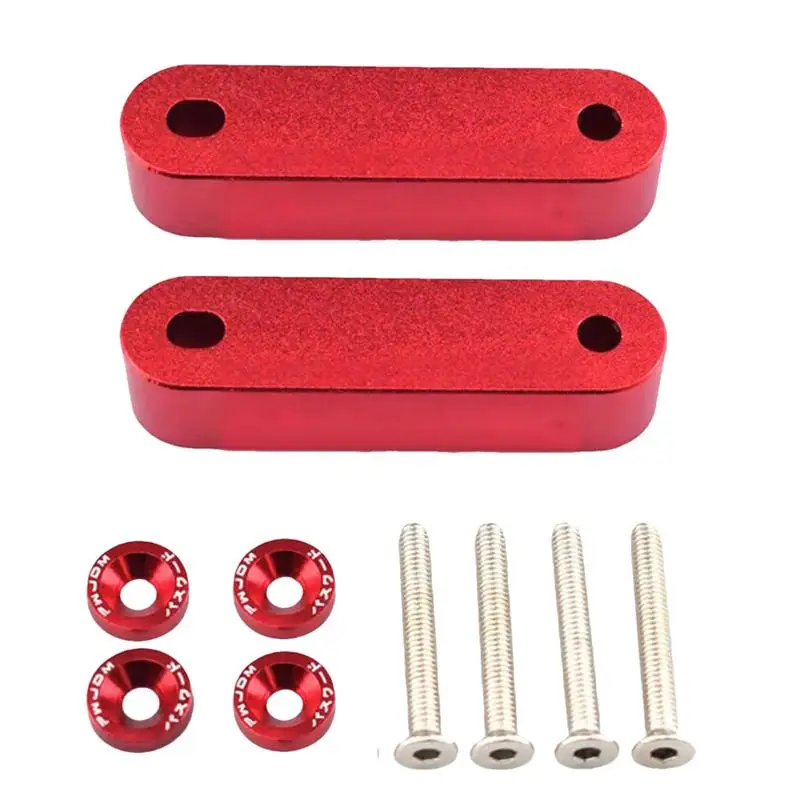 Car Hood Spacer Space Riser Modification Kit For Front Hood Vent Hood Vent Spacer Smooth Engine Hood Ventilation Spacer