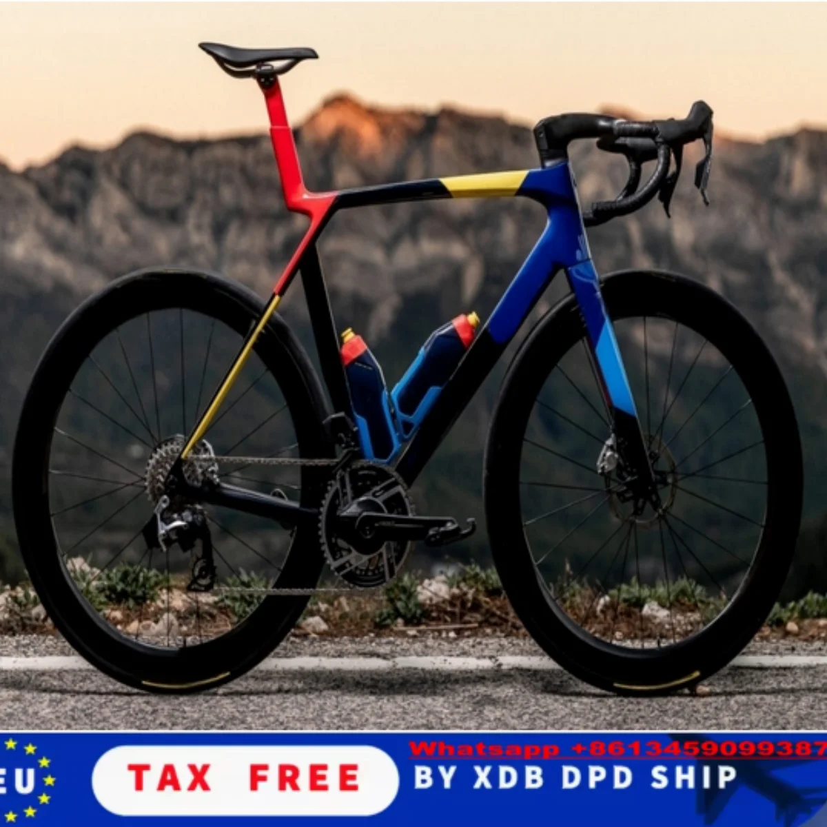 

60 цветов SLR Gen 8 Carbon Road Complete Bike Gen 7 Полный велосипед DI2 Groupset 12 скоростей